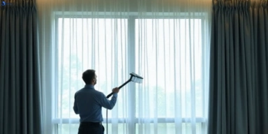 Commercial curtain steam cleaning service padstow-heights-nsw hotels offices